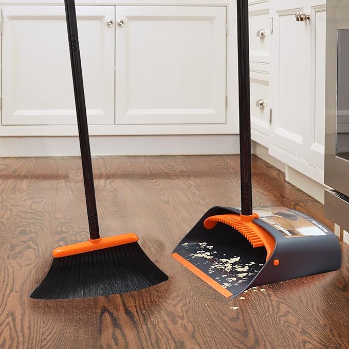 TreeLen Broom and Dustpan Set